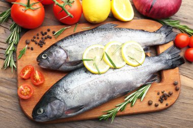 Fresh raw fish