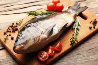 Fresh raw fish