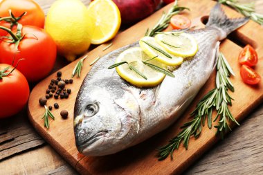Fresh raw fish