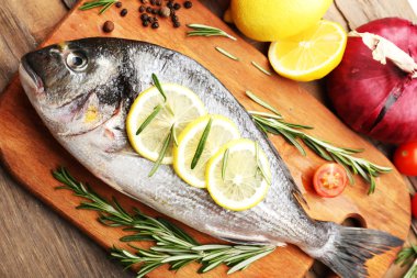 Fresh raw fish