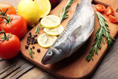 Fresh raw fish