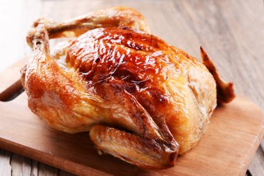 lezzetli fırında tavuk