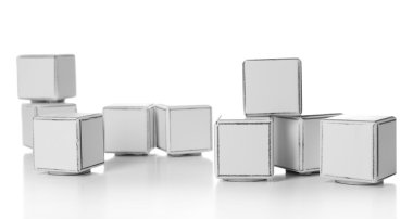 Beyaz eğitim küpleri