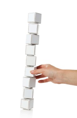 Eğitim el cubes