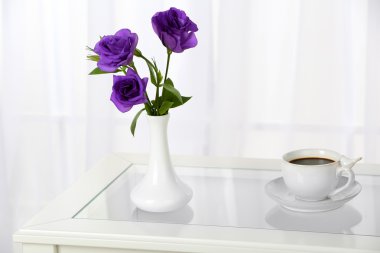 Güzel bir buket çiçek.