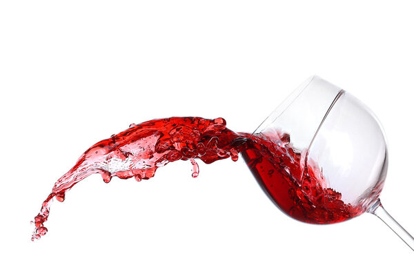 Splash of red wine