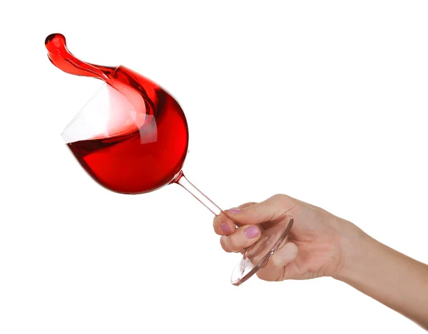 Un soupçon de vin rouge — Photo