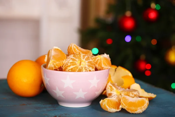 Tangerinas doces e laranjas — Fotografia de Stock