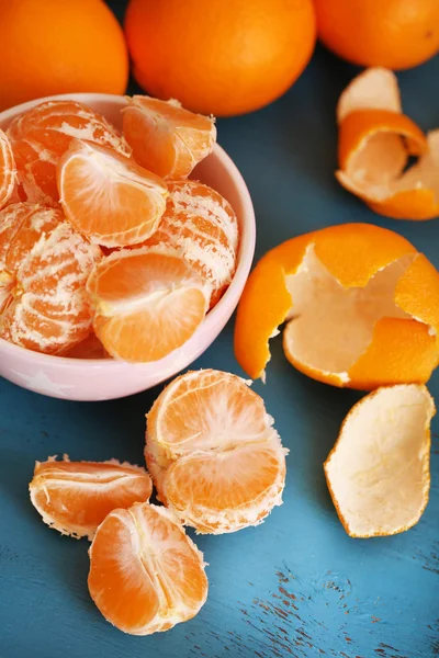 Sweet tangerines and oranges — Stock Photo, Image