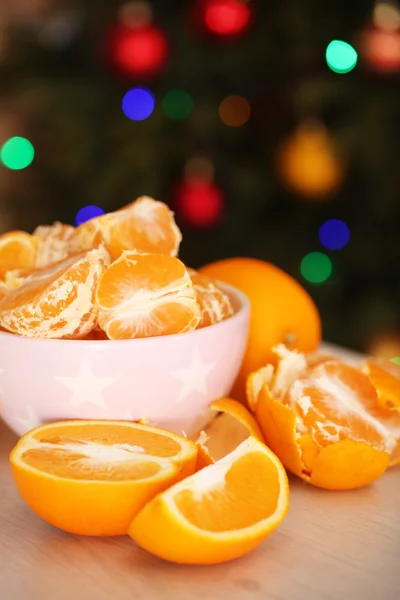 달콤한 감귤 및 오렌지 — 스톡 사진