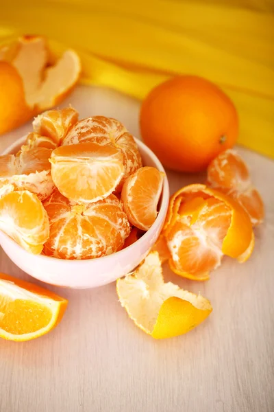 Mandarinas y naranjas dulces — Foto de Stock