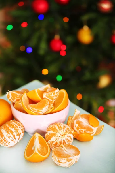 Słodki mandarynki i pomarańcze — Zdjęcie stockowe