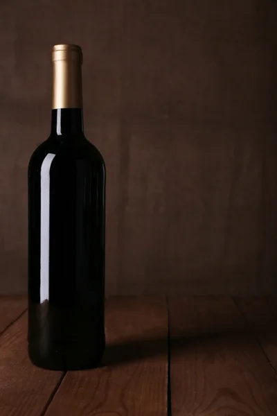 Láhev červeného vína — Stock fotografie