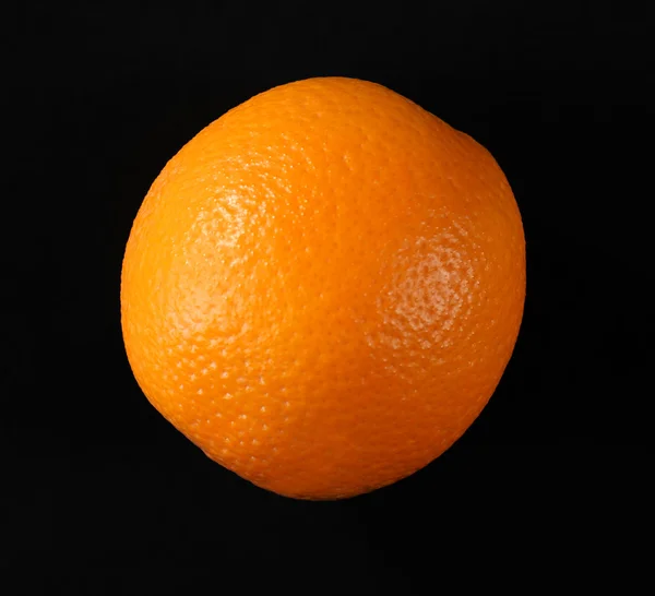 Πορτοκαλί σε μαύρο φόντο — Φωτογραφία Αρχείου
