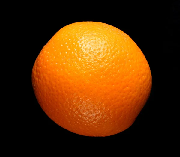 Πορτοκαλί σε μαύρο φόντο — Φωτογραφία Αρχείου
