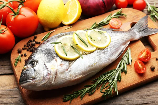 Fresh raw fish
