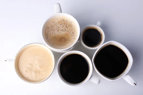 Beaucoup de tasses à café — Photo