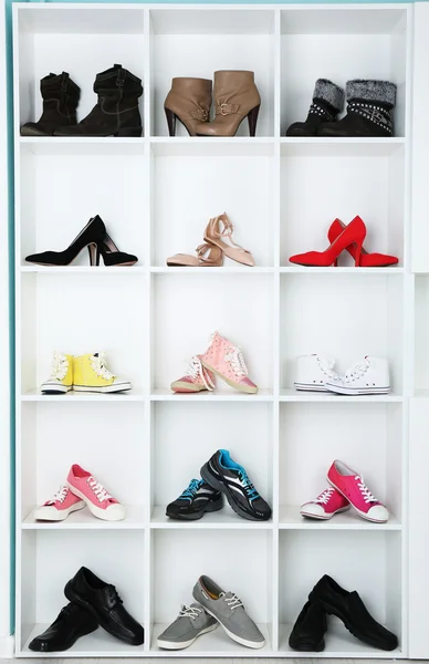 Collection of fashion shoes — Stock Photo, Image