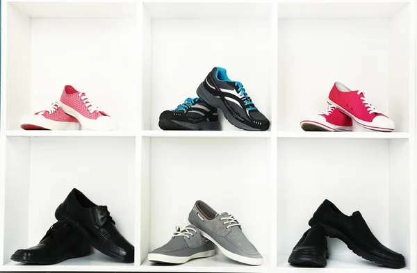 Collezione di scarpe moda — Foto Stock