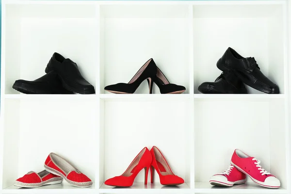Collection of fashion shoes — Stock Photo, Image