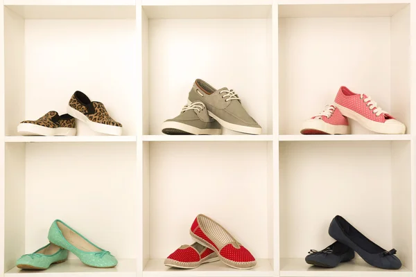 Collection de chaussures de mode — Photo