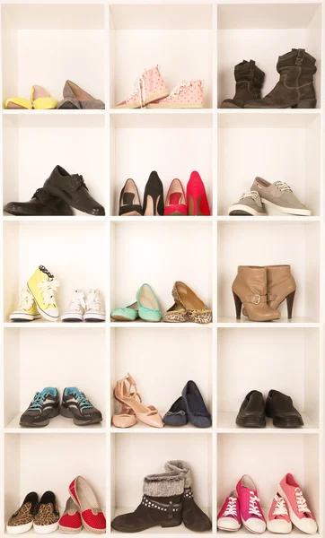 Colección de zapatos de moda — Foto de Stock