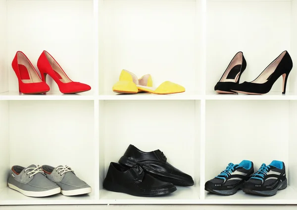 Collection of fashion shoes — Stock Photo, Image