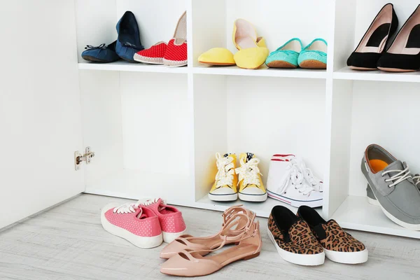 Collezione di scarpe moda — Foto Stock