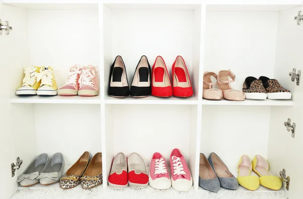 Moda ayakkabı koleksiyonu — Stok fotoğraf