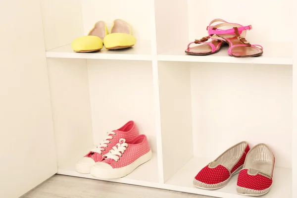 Collection of fashion shoes — Stock Photo, Image