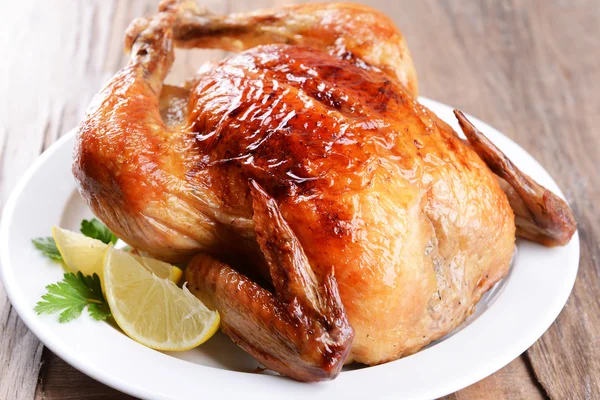 Delicious baked chicken — Stock Photo, Image