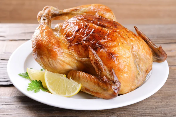 Delicious baked chicken — Stock Photo, Image