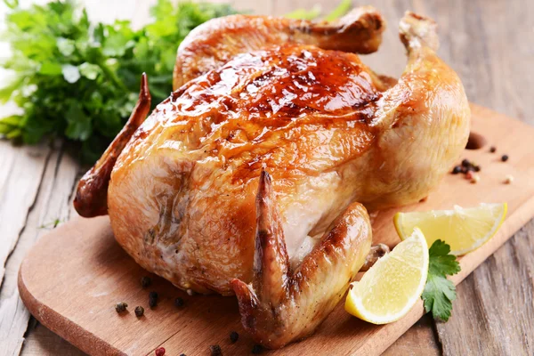 Delicious baked chicken — Stock Photo, Image