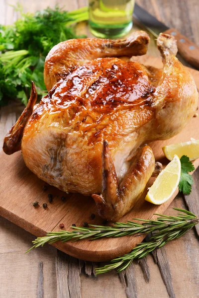 Delizioso pollo al forno — Foto Stock