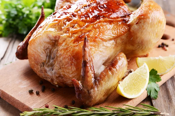 Delizioso pollo al forno — Foto Stock