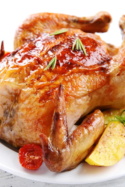 Delizioso pollo al forno — Foto Stock