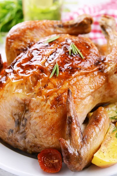 Delicious baked chicken — Stock Photo, Image