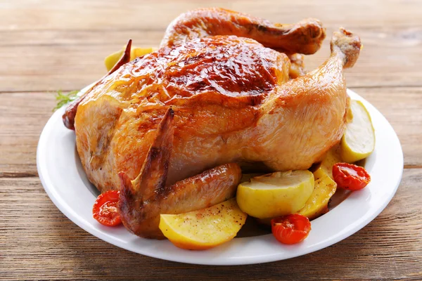 Delicious baked chicken — Stock Photo, Image