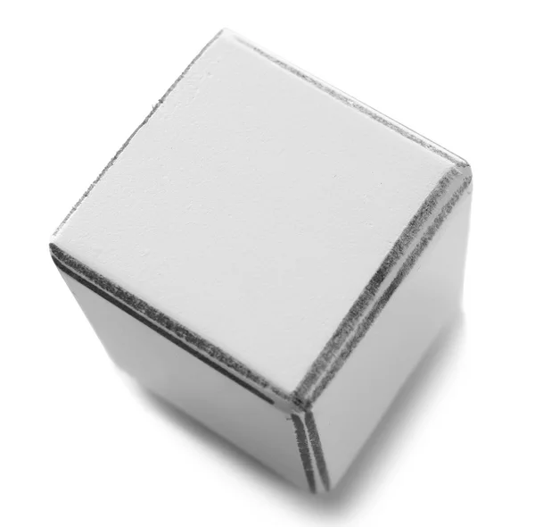 Пустой кубический фон — стоковое фото