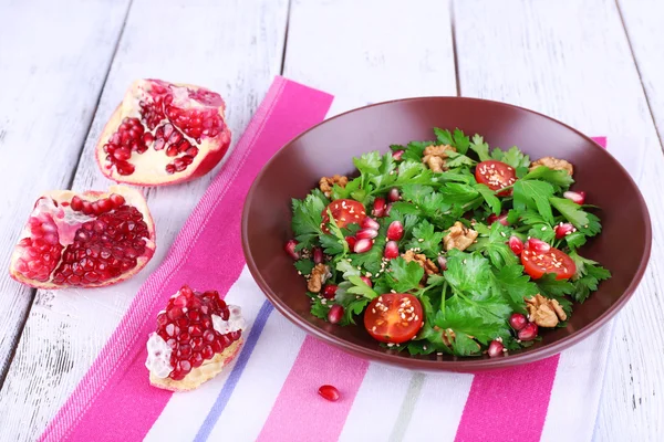 Salade fraîche aux légumes verts — Photo