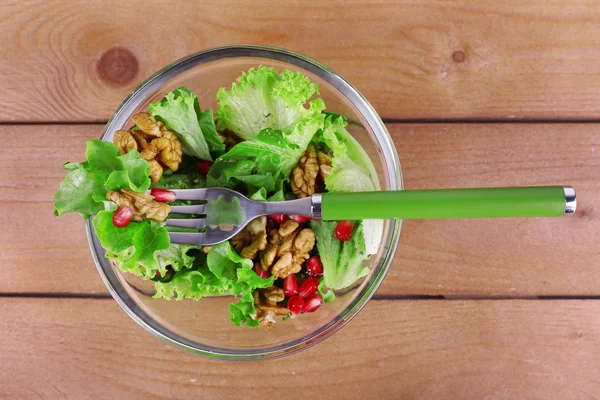 Salade fraîche aux légumes verts — Photo