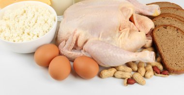 Gıda üzerinde beyaz izole protein yüksek