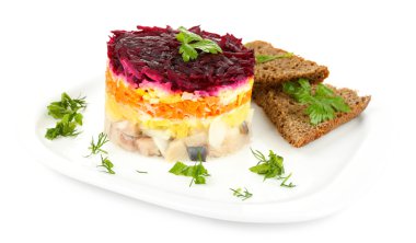 Rus ringa balığı salatası