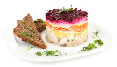 Rus ringa balığı salatası