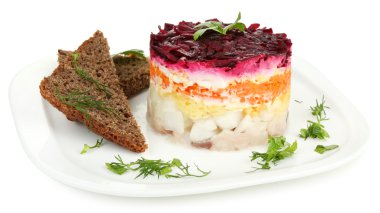 Rus ringa balığı salatası