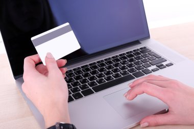 Internet alışveriş için kavramı