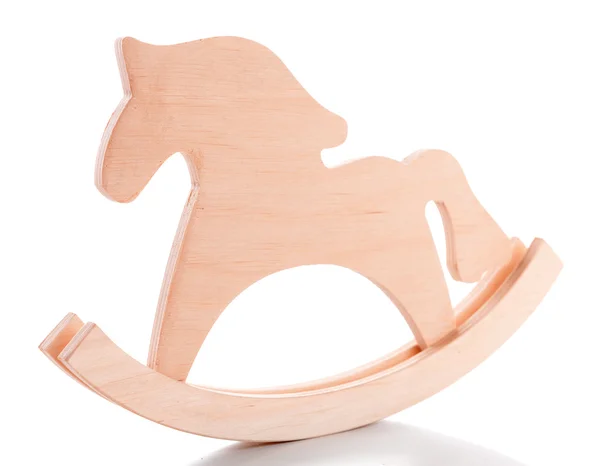 Wooden toy horse for hand made decor — Stock Photo, Image