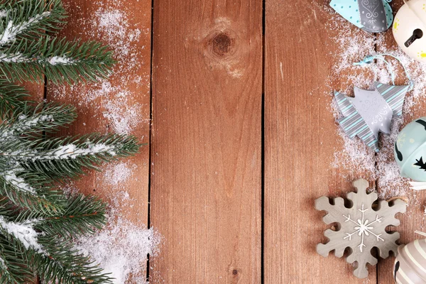 Green fir tree with toys — Stock Photo, Image