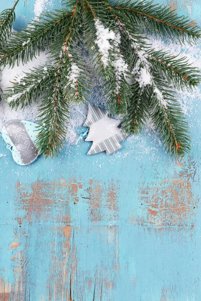 Рождественская композиция с елкой — стоковое фото