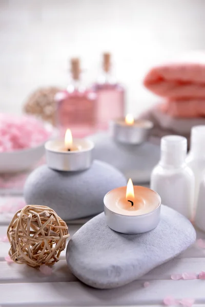 Composition of spa treatment — Stock Photo, Image